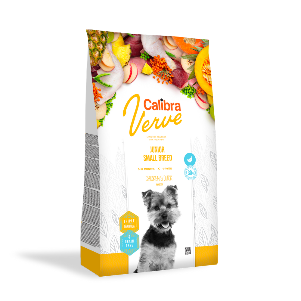 Calibra Verve: Junior Small Breed - Chicken & Duck