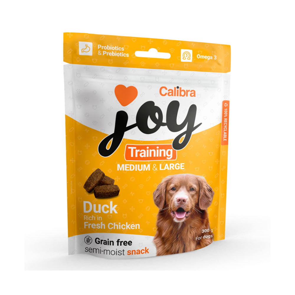 Calibra DOG Joy: Training M&L - Duck & Chicken