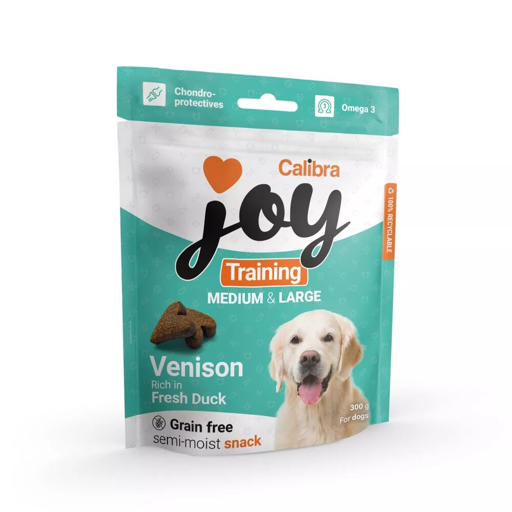 Calibra DOG Joy: Training Medium & Large - Venison & Duck
