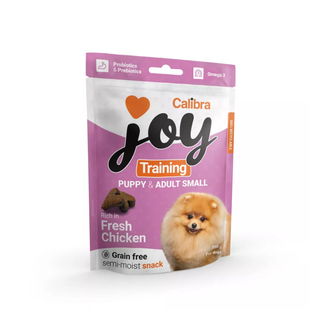Calibra DOG Joy: Training Puppy & Adult Small - Chicken