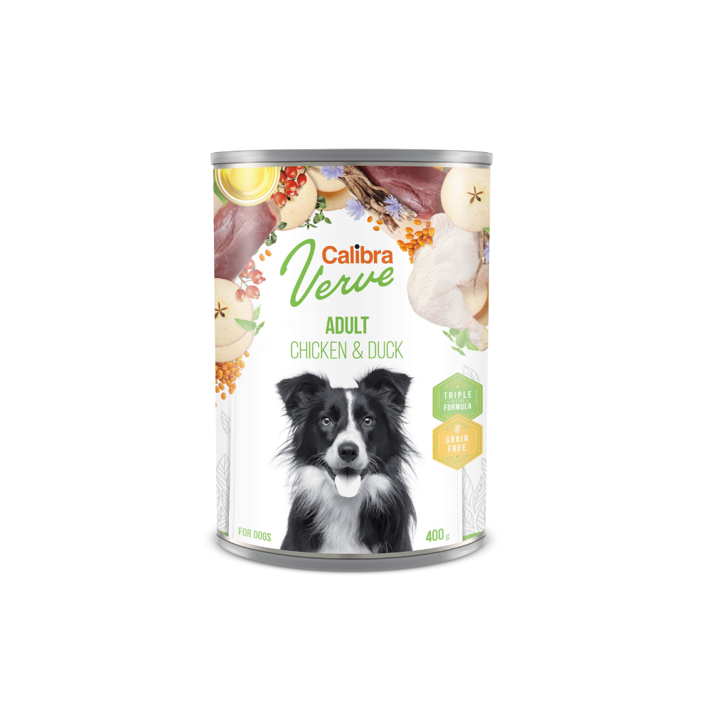 Calibra Verve: Adult - Chicken & Duck (6x400g)