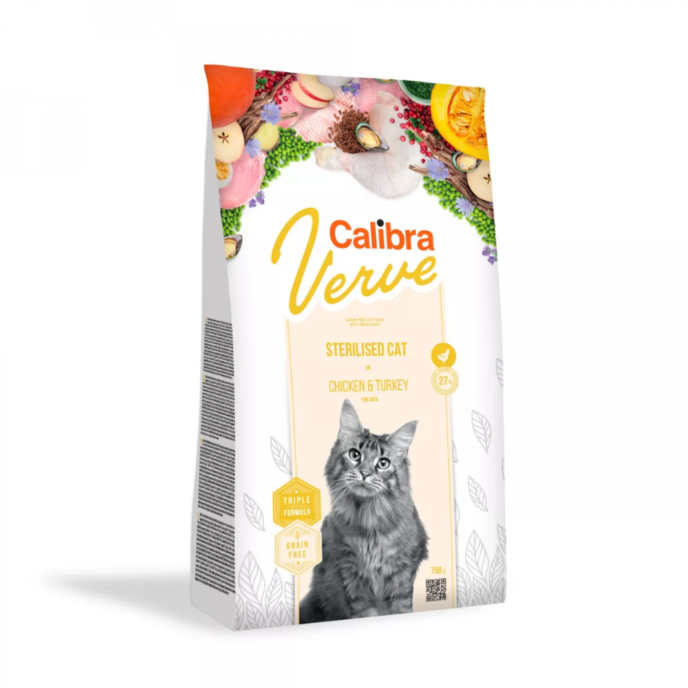 Calibra Verve: Sterilised Cat - Chicken & Turkey (Aktion des Monats)