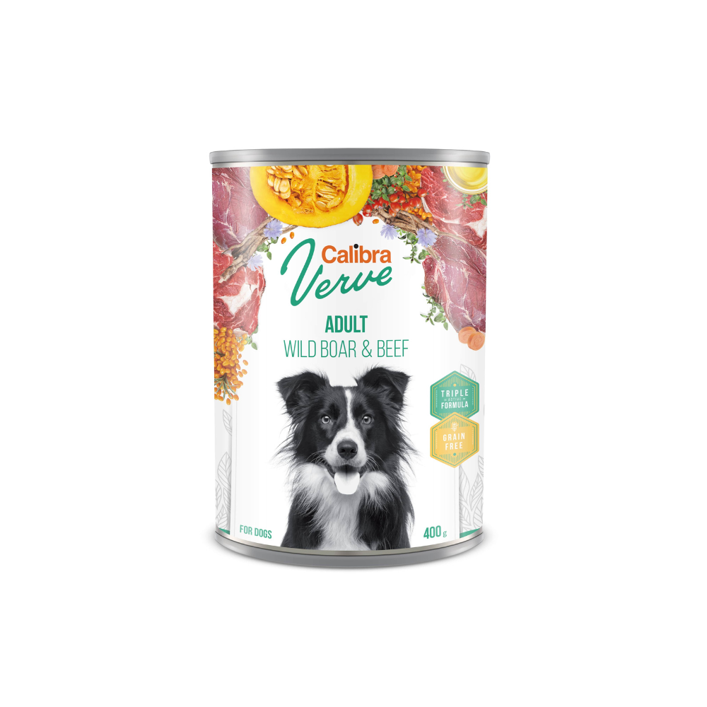Calibra Verve: Adult Wild Boar & Beef (6x 400g)