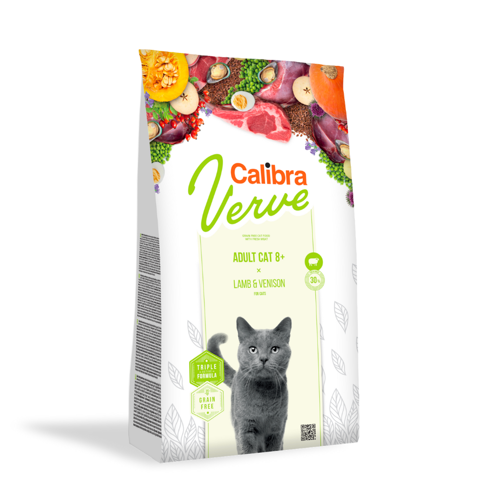 Calibra Verve: Adult Cat +8 - Lamb & Venison