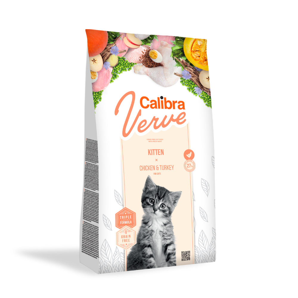 Calibra Verve: Kitten - Chicken & Turkey