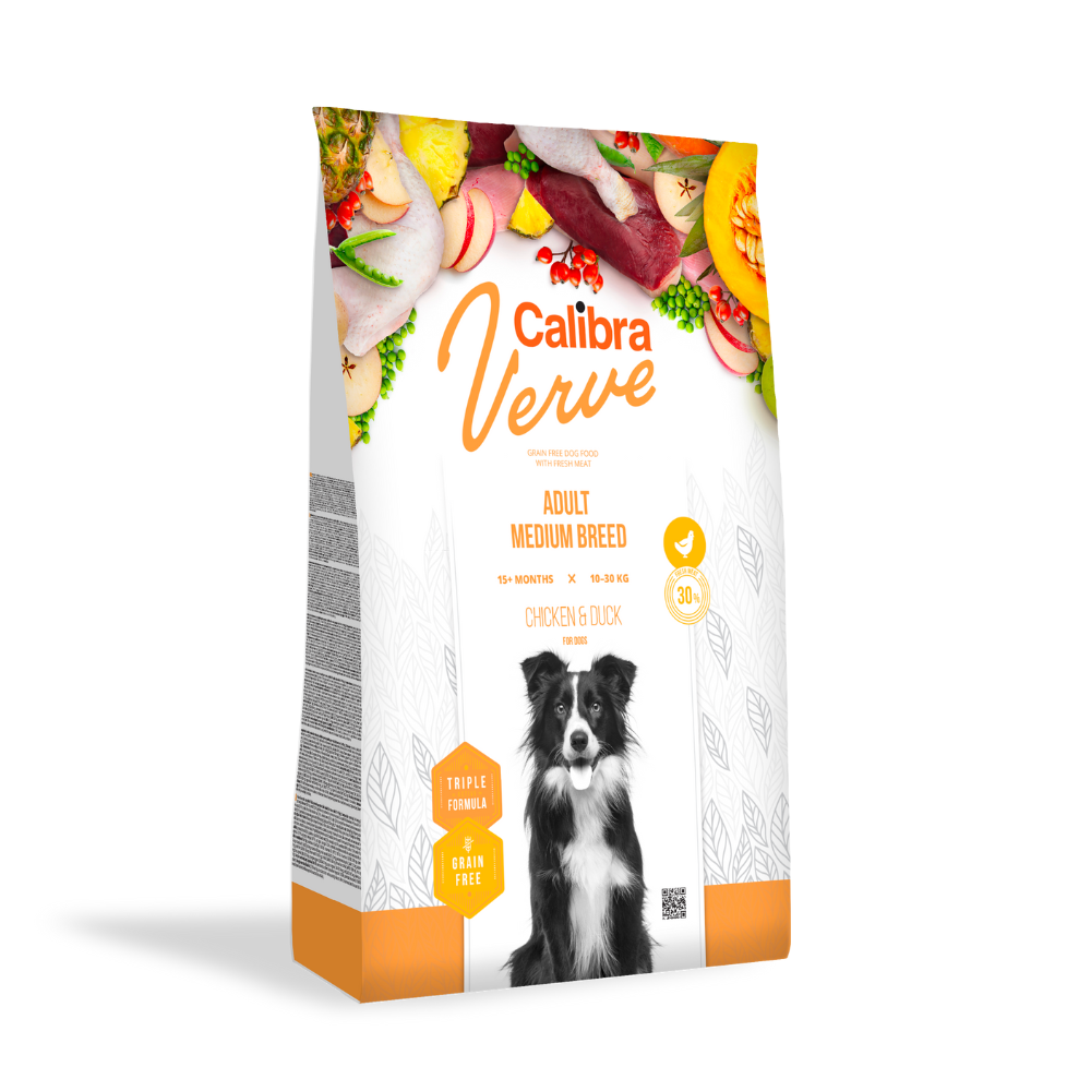 Calibra Verve: Adult Medium Breed - Chicken & Duck