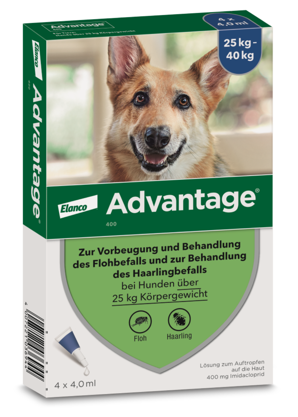 Advantage 400 für Hunde über 25 kg