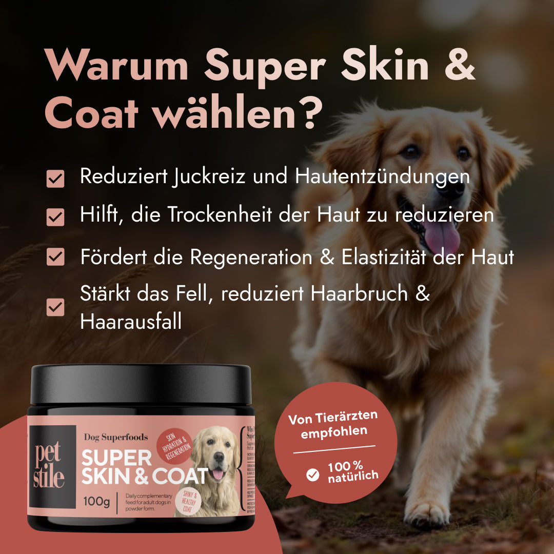 Super Skin & Coat für Hunde