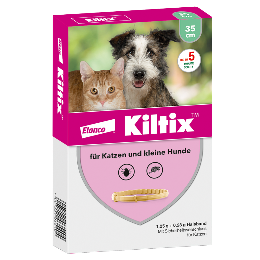 Kiltix Halsband für Katzen und kleine Hunde