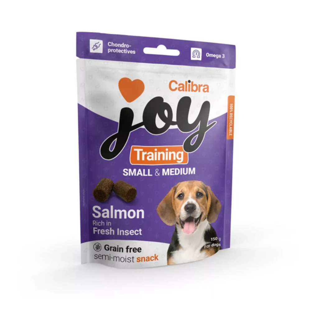 Calibra DOG Joy: Training Small & Medium - Salmon & Insect