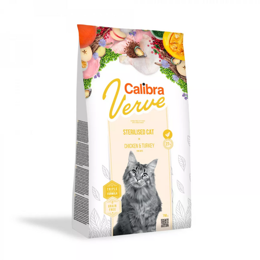 Calibra Verve: Sterilised Cat - Chicken & Turkey