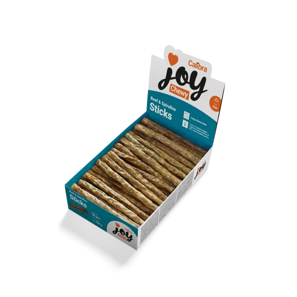 Calibra DOG Joy: Chewy Beef & Spirulina Sticks