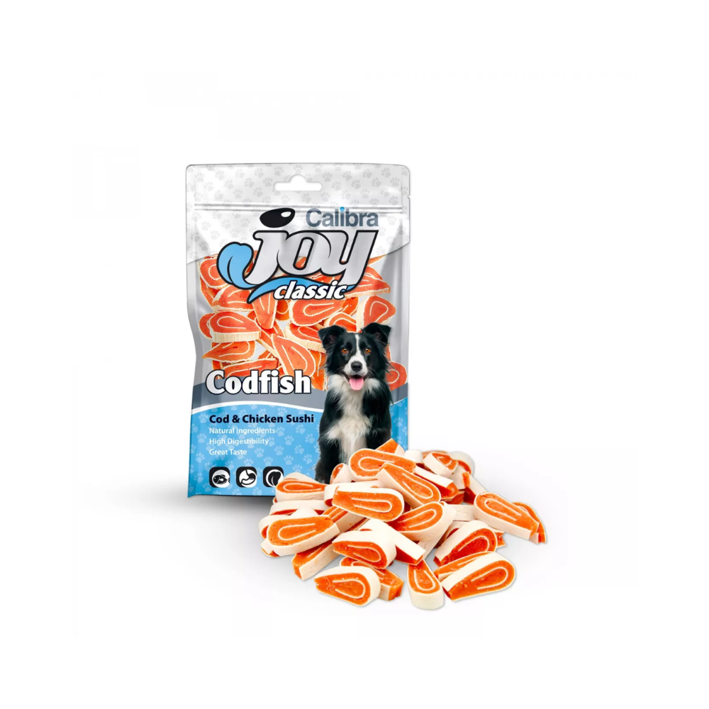 Calibra DOG Joy: Classic Cod & Chicken Sushi