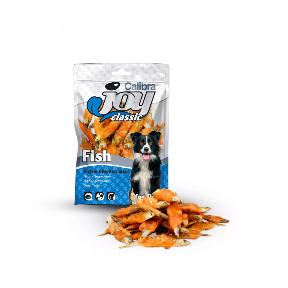 Calibra DOG Joy: Classic Fish & Chicken Slice