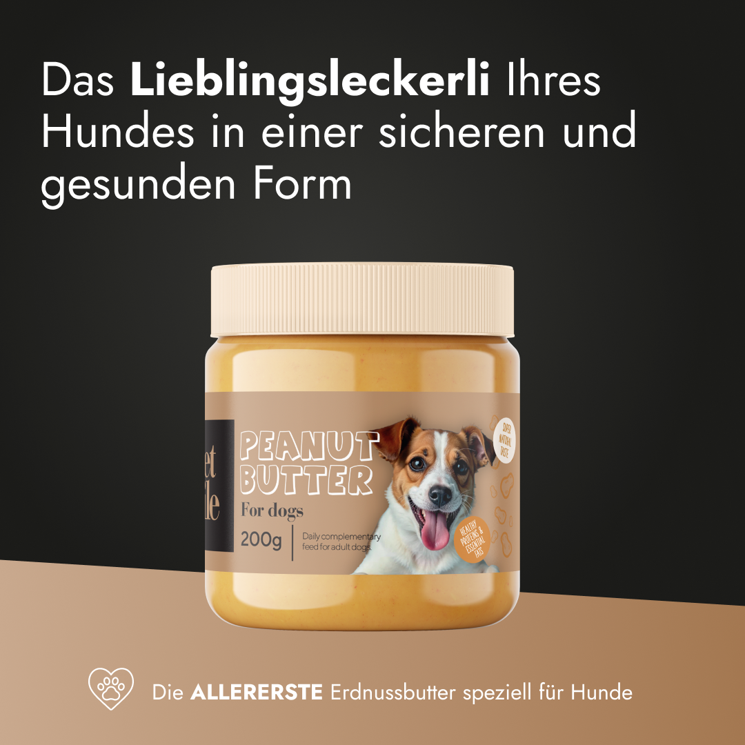 Peanut Butter für Hunde