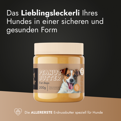 Peanut Butter für Hunde