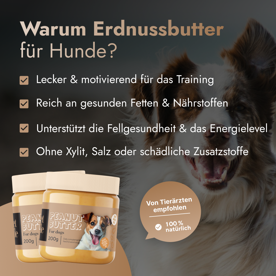 Peanut Butter für Hunde