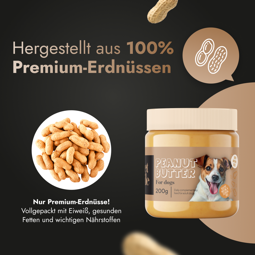 Peanut Butter für Hunde