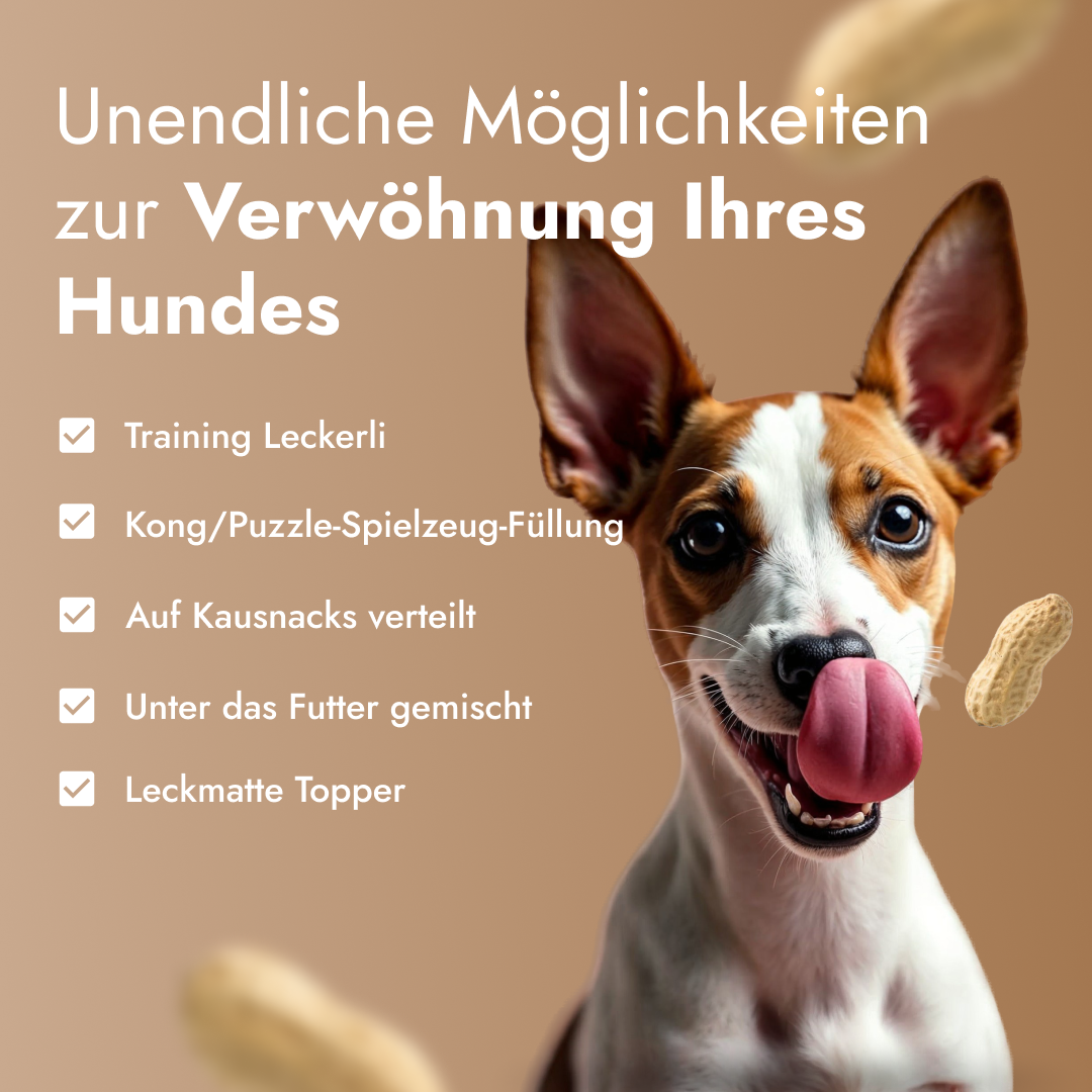 Peanut Butter für Hunde